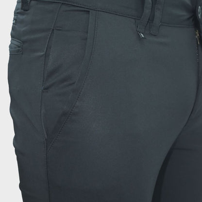 Pantalon semi pitillo Perfect Fit - NEGRO