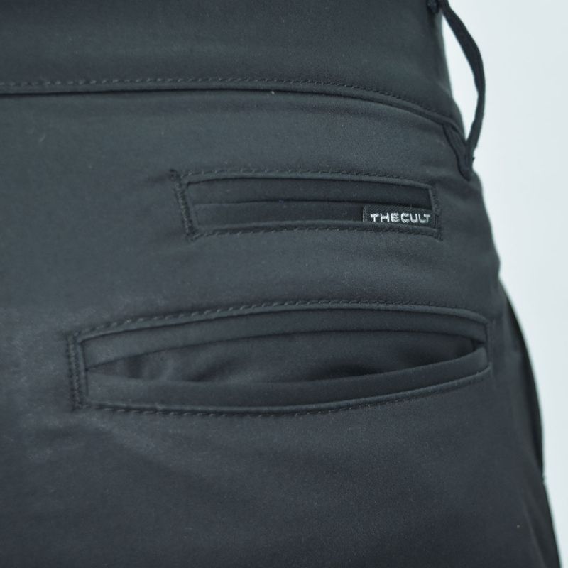 Pantalon semi pitillo Perfect Fit - NEGRO