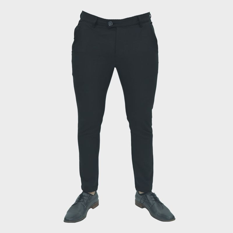 Pantalon pitillo Perfect Fit Old Money - NEGRO