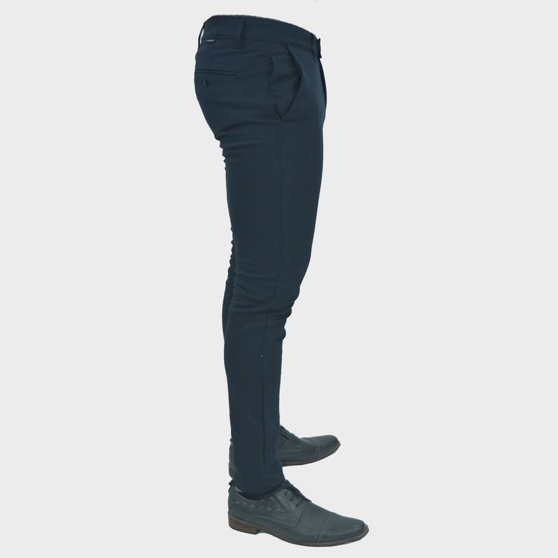 Pantalon pitillo Perfect Fit Old Money - AZUL MARINO