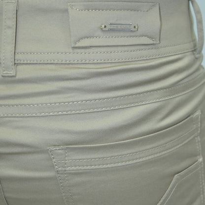 Pantalon drill entubado Confort - BEIGE