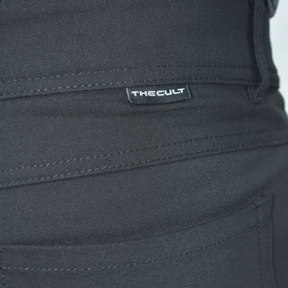 Pantalon semi pitillo Perfect Fit super flex - NEGRO