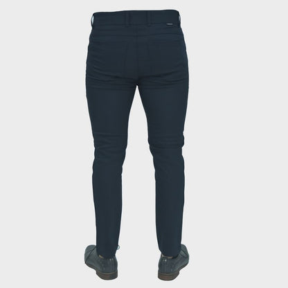 Pantalon semi pitillo Perfect Fit super flex - AZUL