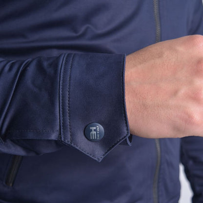 Perfect Fit Satin Drill Jacket - MIDNIGHT BLUE