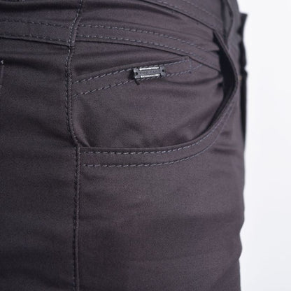 Pantalon drill entubado Confort Signature - PLOMO