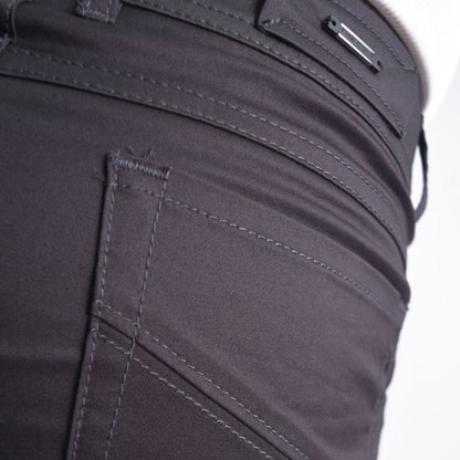 Pantalon drill entubado Confort Signature - PLOMO