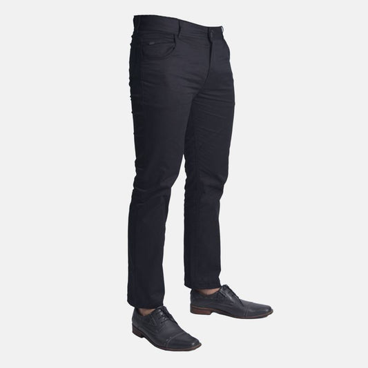 Pantalon drill entubado Confort Signature - AZUL