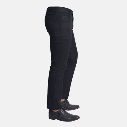 Pantalon drill entubado Confort Signature - NEGRO