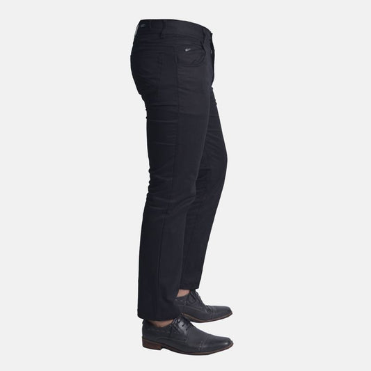 Pantalon drill entubado Confort Signature - NEGRO