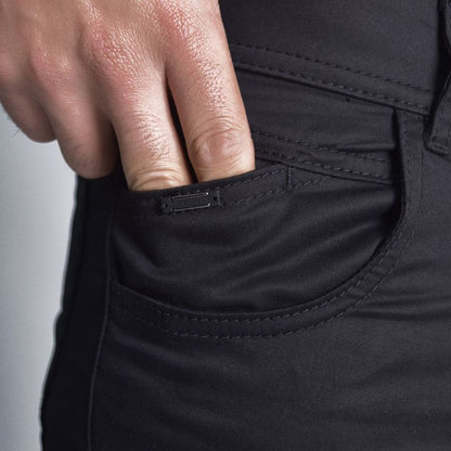 Pantalon drill entubado Confort Signature - NEGRO