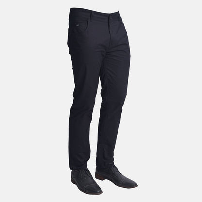 Signature Comfort Skinny Drill Pants - BLUE