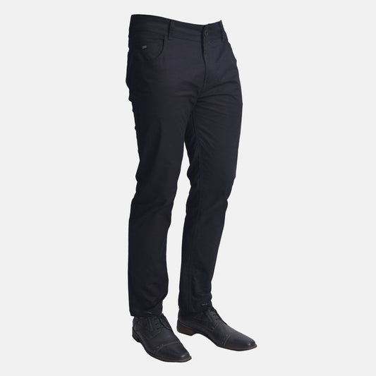 Pantalon drill entubado Confort Signature - AZUL