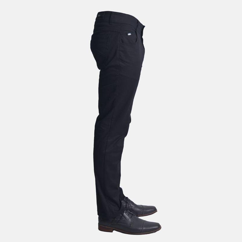 Signature Comfort Skinny Drill Pants - BLUE