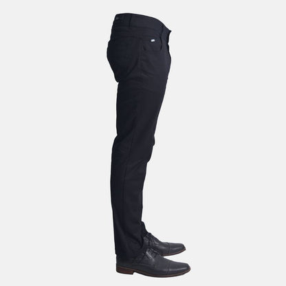 Signature Comfort Skinny Drill Pants - BLUE