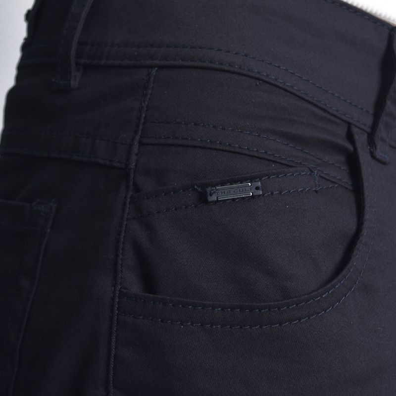 Signature Comfort Skinny Drill Pants - BLUE