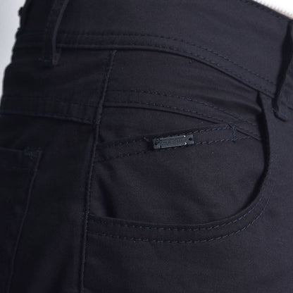 Signature Comfort Skinny Drill Pants - BLUE