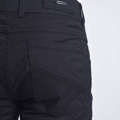 Signature Comfort Skinny Drill Pants - BLUE