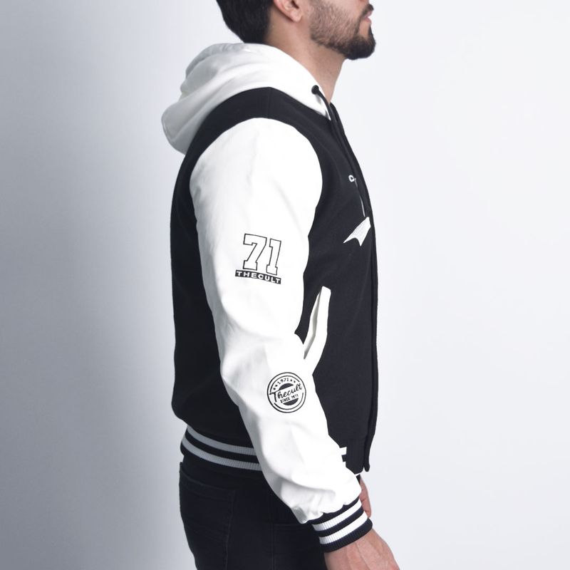 Casaca Varsity LB Premium con Capucha