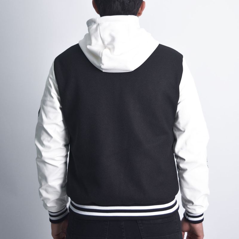 Casaca Varsity LB Premium con Capucha