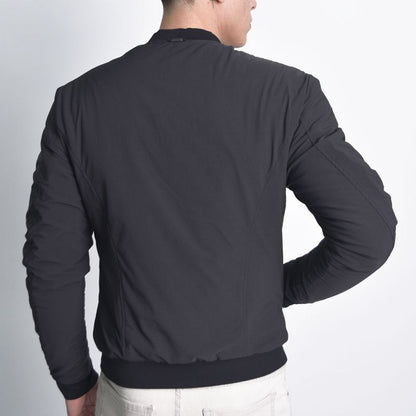 Smart Waterproof Jacket Perfect Fit Stretch fabric - BLACK