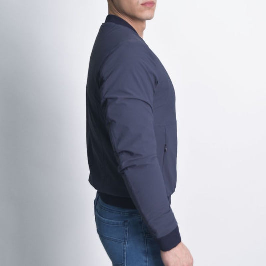 Casaca Smart Impermeable Perfect Fit Tejido stretch - AZUL