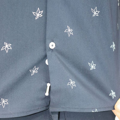 Camisa manga larga comfort-flex | Entalle Perfect Fit - AZUL