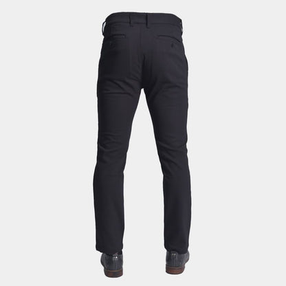 Pantalon semipitillo Perfect Fit Tejido especial super flex - NEGRO