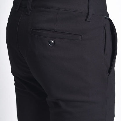Pantalon semipitillo Perfect Fit Tejido especial super flex - NEGRO