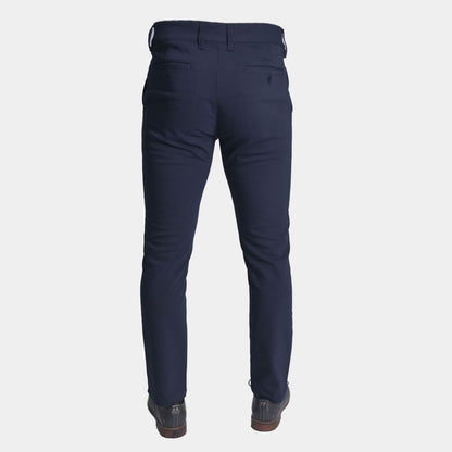 Pantalon semipitillo Perfect Fit Tejido especial super flex - AZUL