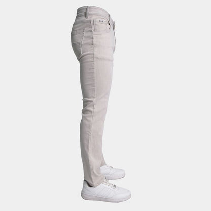 Pantalon denim semi pitillo Comfort stretch - BLACK ICE