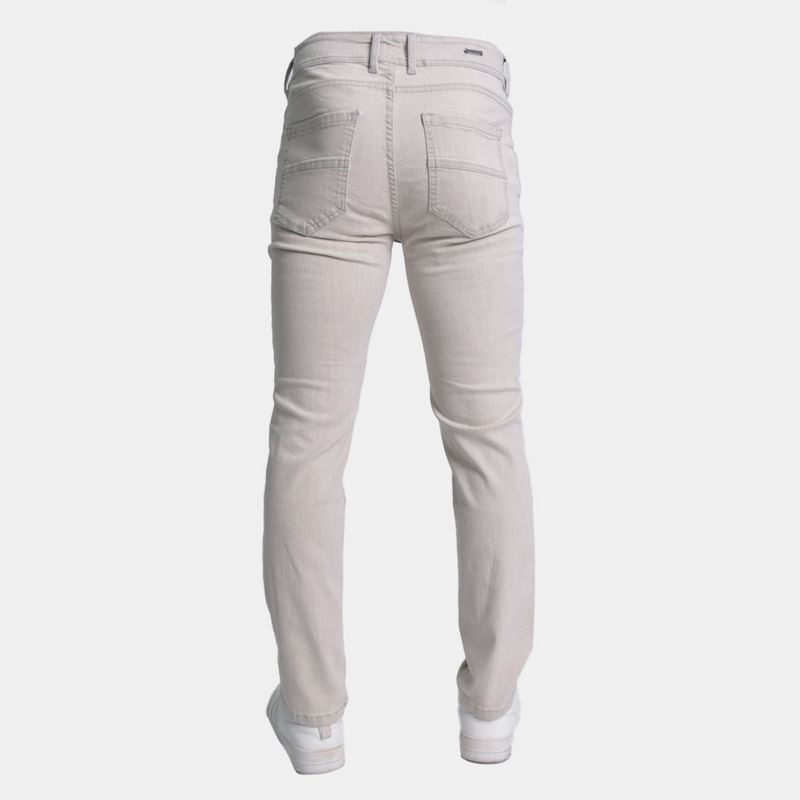Pantalon denim semi pitillo Comfort stretch - BLACK ICE