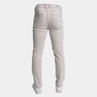 Pantalon denim semi pitillo Comfort stretch - BLACK ICE