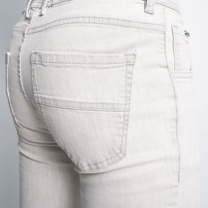 Pantalon denim semi pitillo Comfort stretch - BLACK ICE