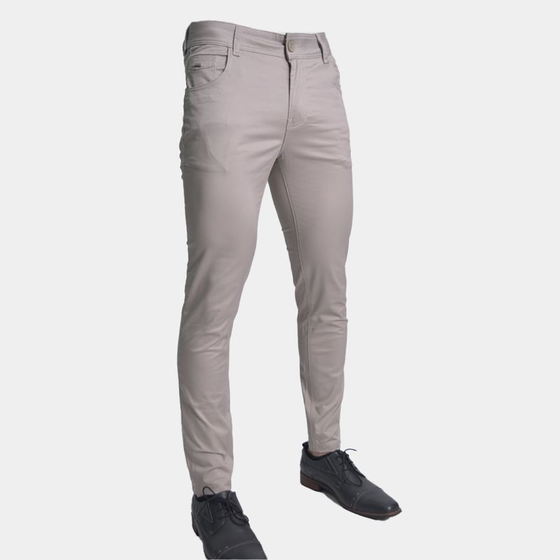 Pantalon drill pitillo Comfort  con stretch premium - ARENA