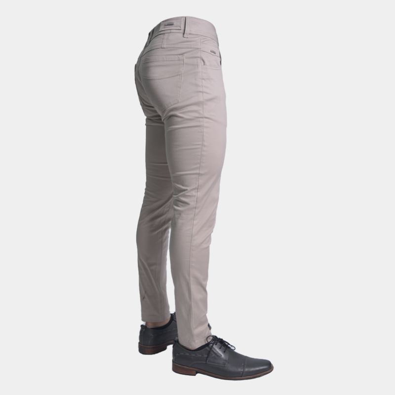 Pantalon drill pitillo Comfort  con stretch premium - ARENA