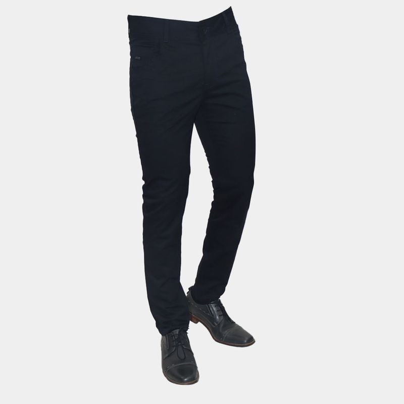 Pantalon drill semipitillo | Comfort versatil | Estilo sofisticado - AZUL