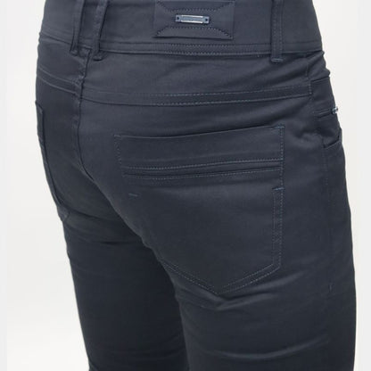Pantalon drill semipitillo | Comfort versatil | Estilo sofisticado - AZUL