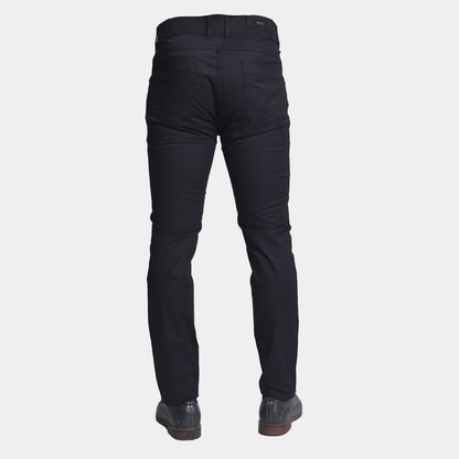 Pantalon drill semipitillo | Comfort versatil | Estilo sofisticado - NEGRO