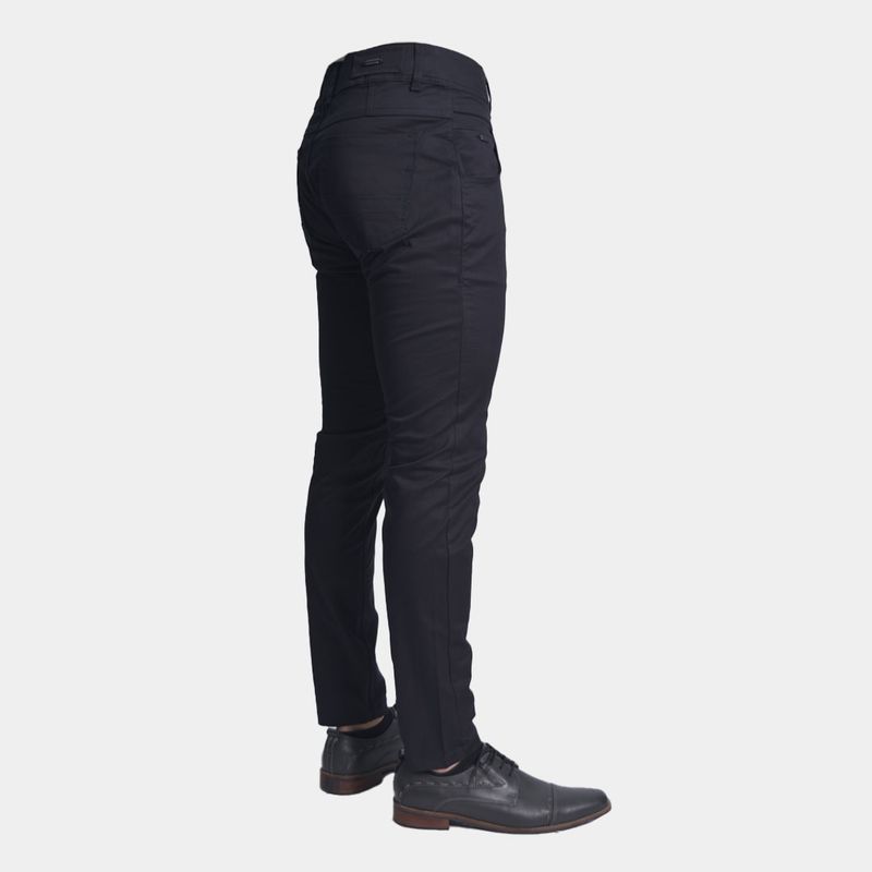 Skinny drill trousers | Refined design with extreme comfort | Perfect Fit - BLUE
