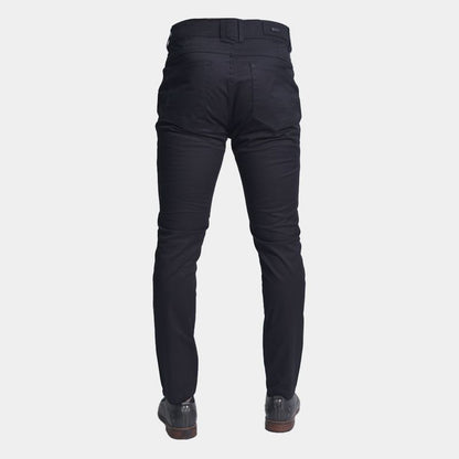 Skinny drill trousers | Refined design with extreme comfort | Perfect Fit - BLUE