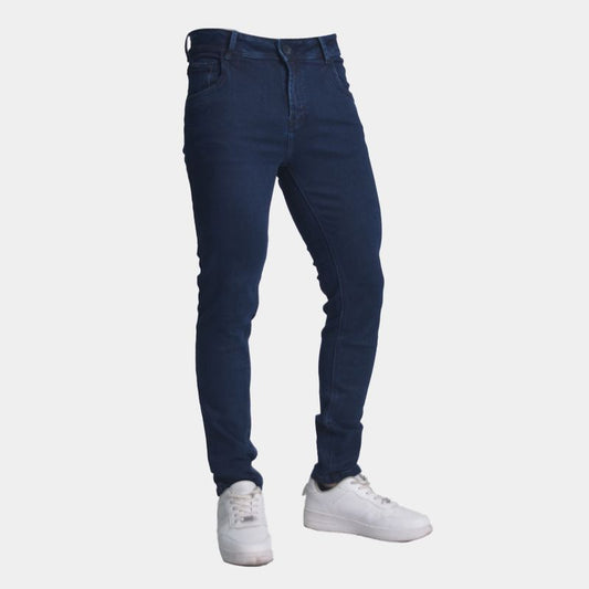 Pantalon denim pitillo | entalle Perfect Fit - AZUL AMERICANO