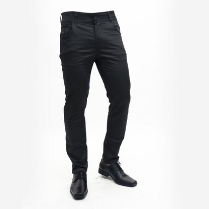 Pantalon drill semipitillo | Comfort versatil | Estilo sofisticado - PLOMO