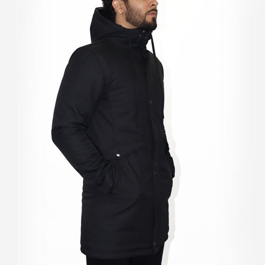 Parka impermeable Smart Fabric Perfect Fit - NEGRO