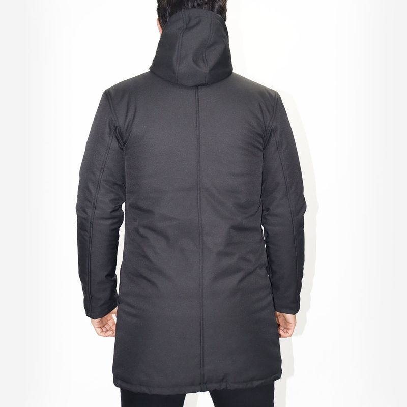 Smart Fabric Perfect Fit Waterproof Parka - BLACK