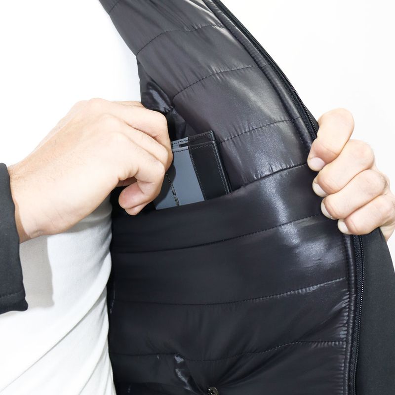 Smart Fabric Perfect Fit Waterproof Parka - BLACK