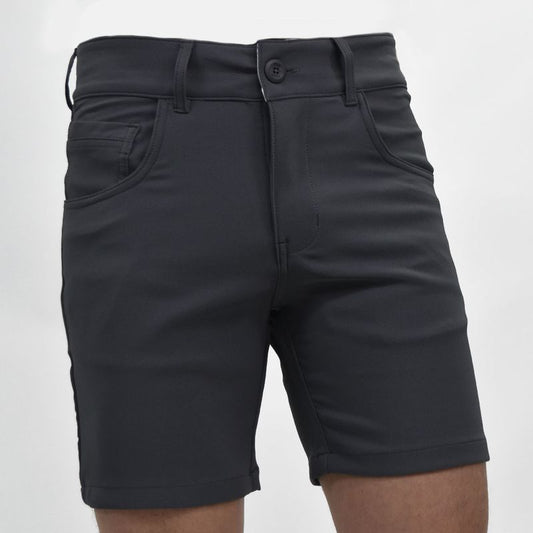 BERMUDA CORTA SIGNATURE - PLOMO