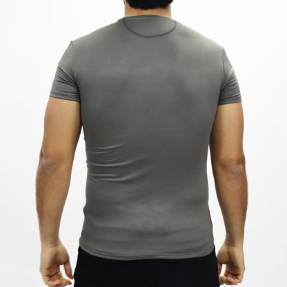 Crew neck short sleeve polo shirt Special microbrush fabric Perfect Fit - LEAD