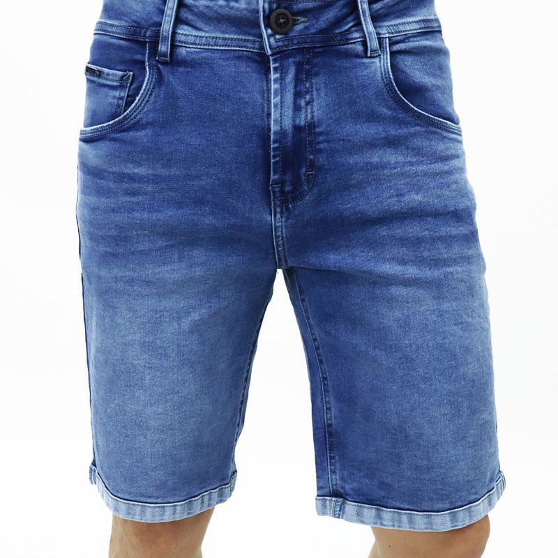 Denim Bermuda Shorts | Medium Perfect Fit