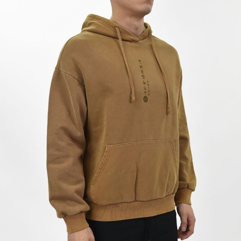 Hoodie afranelado estilo vintage Oversize
