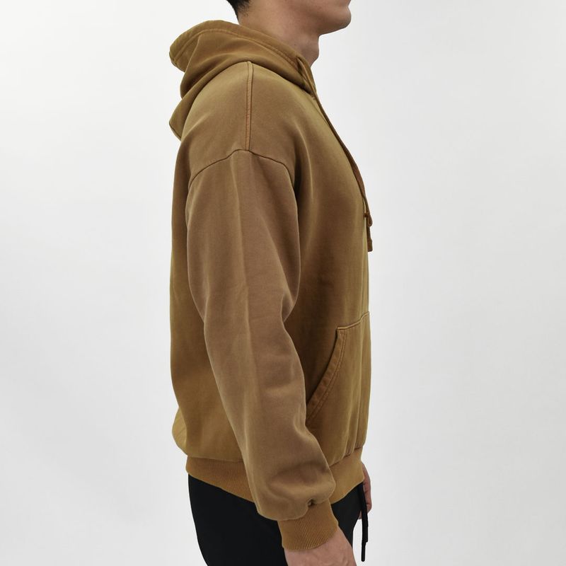 Hoodie afranelado estilo vintage Oversize